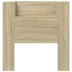 vidaXL Zadné čelo Sonoma dub 100 x 16,5 x 103,5 cm Kompozitné drevo – Obrázok 5