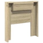 vidaXL Zadné čelo Sonoma dub 100 x 16,5 x 103,5 cm Kompozitné drevo – Obrázok 7