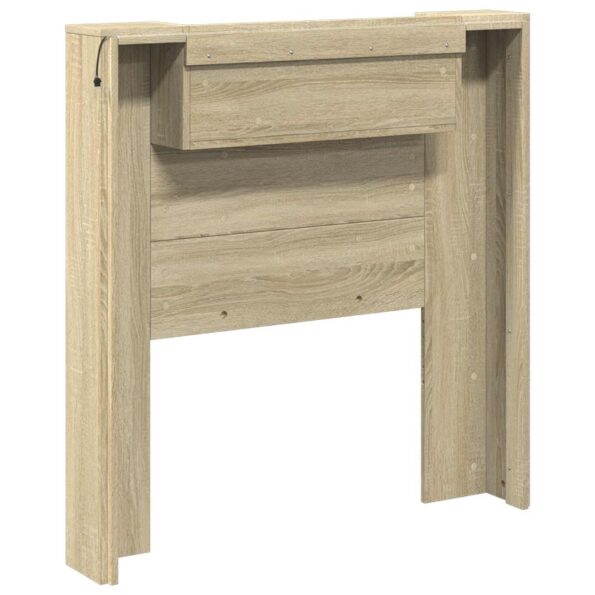 vidaXL Zadné čelo Sonoma dub 100 x 16,5 x 103,5 cm Kompozitné drevo – Obrázok 7