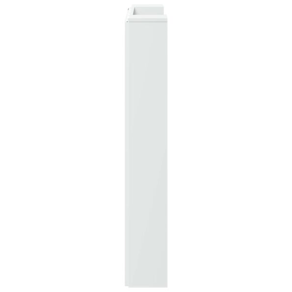 vidaXL Zadné čelo Biela 100 x 16,5 x 103,5 cm Kompozitné drevo – Obrázok 6