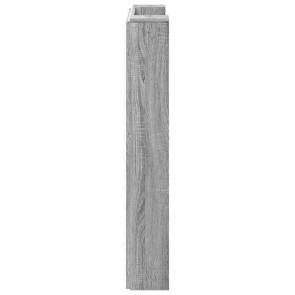 vidaXL Zadné čelo Sivý Sonoma 100 x 16,5 x 103,5 cm Kompozitné drevo – Obrázok 6