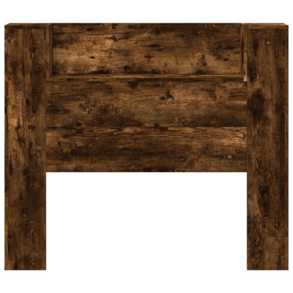 vidaXL Zadné čelo Dymová dub 120 x 16,5 x 103,5 cm Kompozitné drevo – Obrázok 5