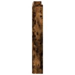 vidaXL Zadné čelo Dymová dub 120 x 16,5 x 103,5 cm Kompozitné drevo – Obrázok 6