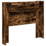 vidaXL Zadné čelo Dymová dub 120 x 16,5 x 103,5 cm Kompozitné drevo – Obrázok 7
