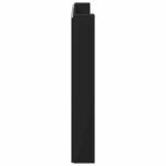 vidaXL Zadné čelo Čierna 200 x 16,5 x 103,5 cm Kompozitné drevo – Obrázok 6