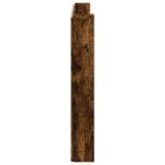 vidaXL Zadné čelo Dymová dub 200 x 16,5 x 103,5 cm Kompozitné drevo – Obrázok 6