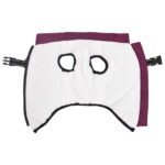 vidaXL Psí kabát s postrojom Fialová XL Flís a polyester – Obrázok 3