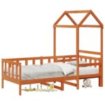 vidaXL Súprava dennej postele 2 pcs Včelí hnedý – Obrázok 2