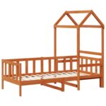 vidaXL Súprava dennej postele 2 pcs Včelí hnedý – Obrázok 5