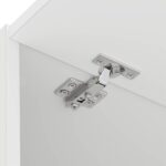 vidaXL Kabinet na práčku Biela 67,5 x 68 x 200 cm Kompozitné drevo – Obrázok 7