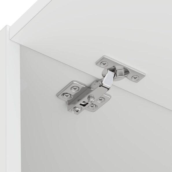 vidaXL Kabinet na práčku Biela 67,5 x 68 x 200 cm Kompozitné drevo – Obrázok 7