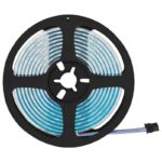 vidaXL LED pás 4 pcs Čierna a priehľadná 210 x 0,8 x 0,3 cm – Obrázok 3