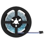 vidaXL LED pás 2 pcs Čierna a priehľadná 1000 mm Meď a plast – Obrázok 3