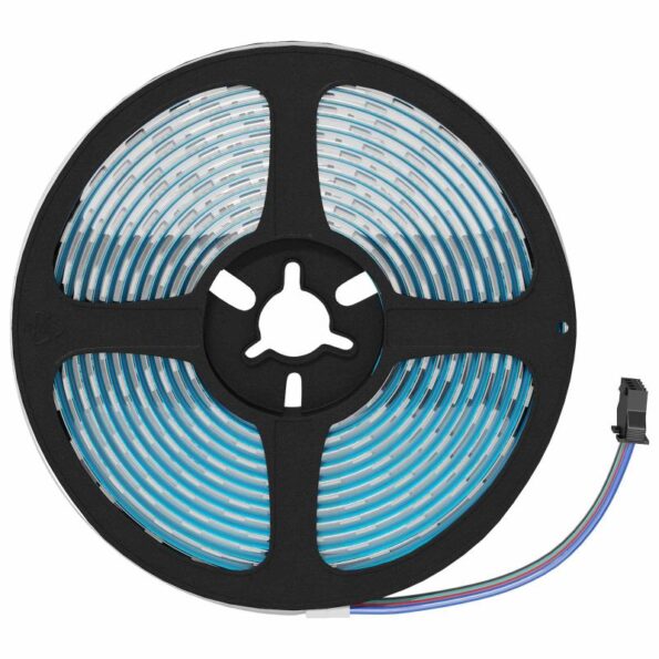 vidaXL LED pás 2 pcs Čierna a priehľadná 3000 mm Meď a plast – Obrázok 2