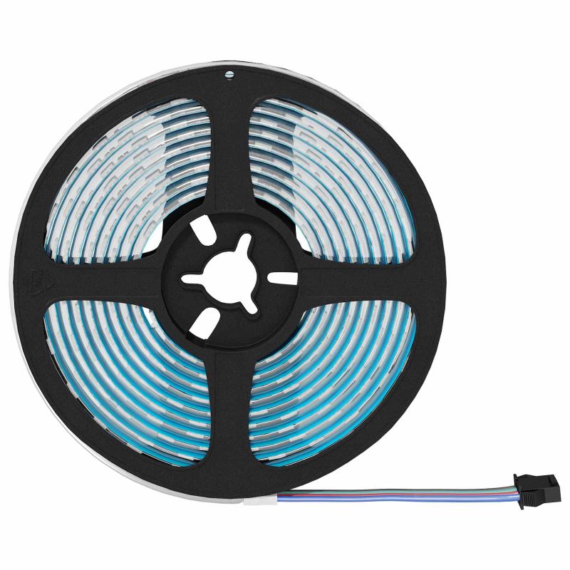 3429126_1.jpg vidaXL LED pás 2 pcs Čierna a priehľadná 4000 mm Meď a plast – Obrázok 1