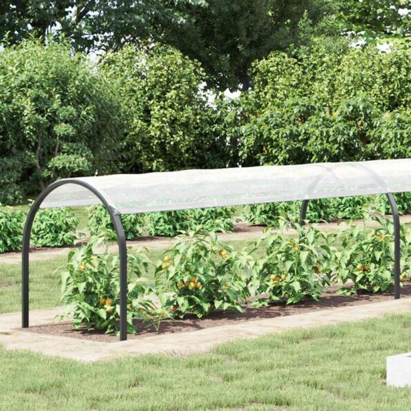 vidaXL Plachta s očkami Priehľadná 1 x 12 m Polyetylén – Obrázok 3