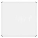 vidaXL Plachta s očkami Priehľadná 2 x 2 m Polyetylén – Obrázok 2