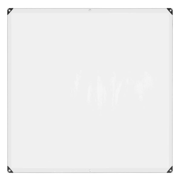 vidaXL Plachta s očkami Priehľadná 2 x 2 m Polyetylén – Obrázok 2