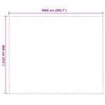 vidaXL Plachta s očkami Priehľadná 8 x 10 m Polyetylén – Obrázok 10