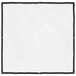 vidaXL Plachta s očkami Priehľadná 2 x 2 m Polyetylén – Obrázok 2