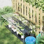 vidaXL Plachta Priehľadná 1 x 2 m PVC