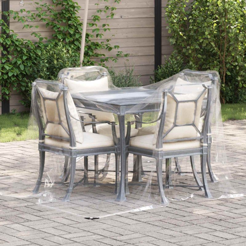 3429346_1.jpg vidaXL Plachta Priehľadná 2 x 2 m PVC – Obrázok 1