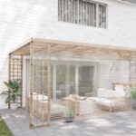 vidaXL Plachta Priehľadná 6 x 6 m PVC