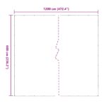 vidaXL Plachta Priehľadná 6 x 12 m PVC – Obrázok 10