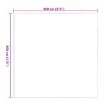vidaXL Plachta Priehľadná 8 x 8 m PVC – Obrázok 10