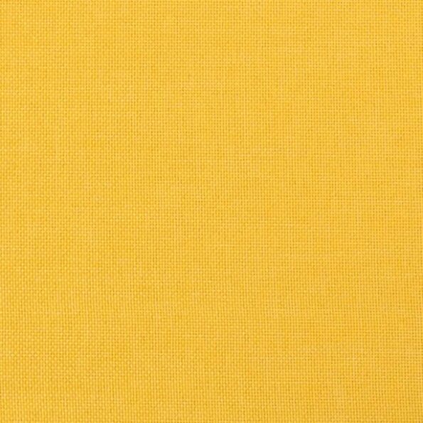 vidaXL Lavička bledožltá 100x35x41 cm látka – Obrázok 6