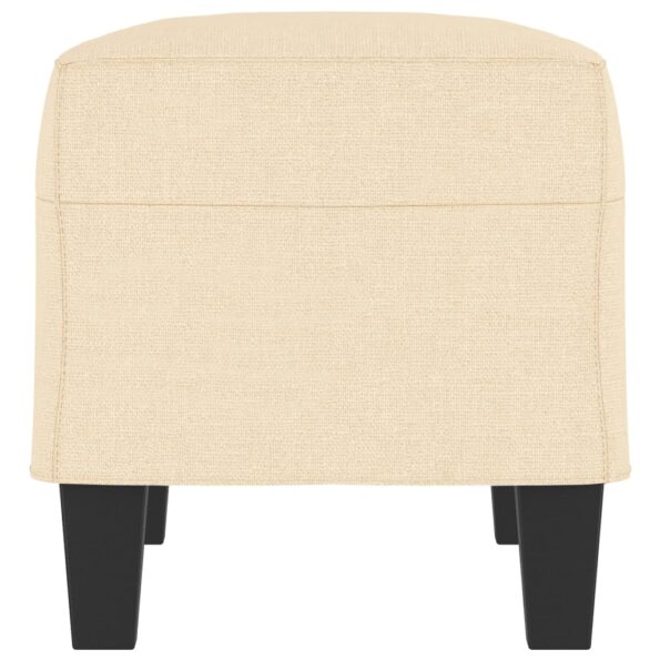 vidaXL Lavica krémová 70x35x41 cm látka – Obrázok 4