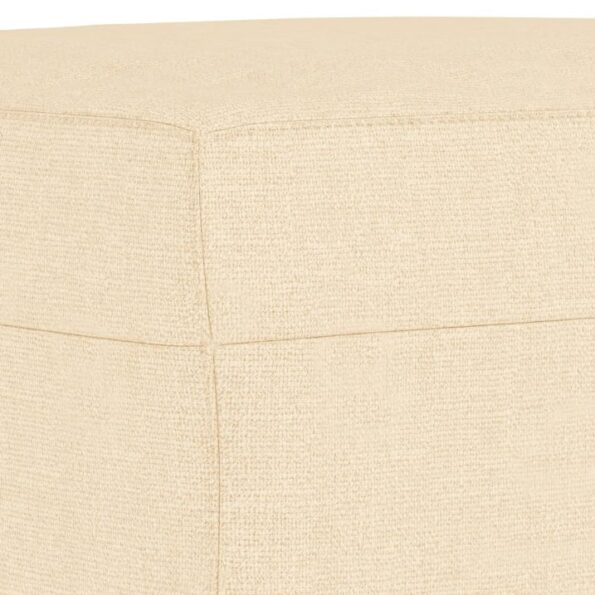 vidaXL Lavica krémová 70x35x41 cm látka – Obrázok 5