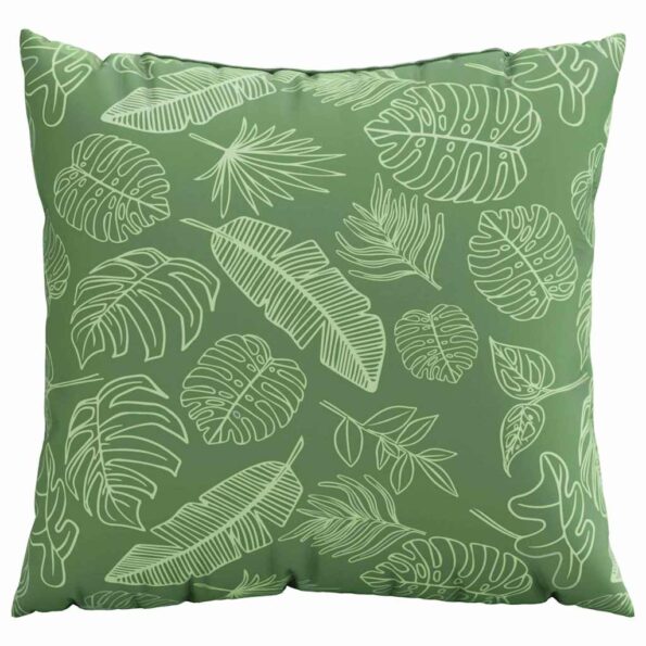 vidaXL Rozhadzovacie vankúše List 4 pcs Vzor listov 60 x 60 cm – Obrázok 5