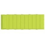 vidaXL Vankúš na slnečné ležadlo Zelená 178 x 60 x 4 cm – Obrázok 4