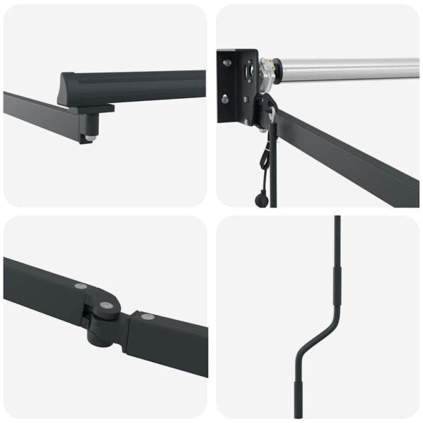 Markíza Antracit 3,5 x 2,5 m Kov – Obrázok 7