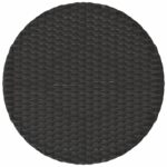 vidaXL 3-dielna bistro súprava s vankúšmi čierna polyratanová – Obrázok 10