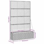 vidaXL kvetináče a truhlíky Iný materiál – Obrázok 8