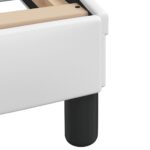 vidaXL Rám postele Dover biely 100x203 cm umelá koža – Obrázok 7