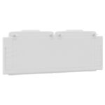 vidaXL Vankúš na čelo postele biely 152 cm umelá koža – Obrázok 7