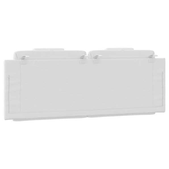 vidaXL Vankúš na čelo postele biely 152 cm umelá koža – Obrázok 7