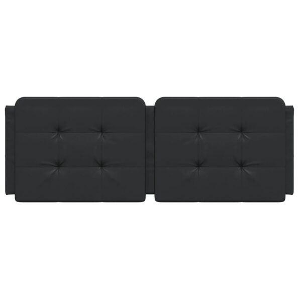 vidaXL Vankúš na čelo postele čierny 137 cm umelá koža – Obrázok 4