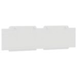 vidaXL Vankúš na čelo postele biely 183 cm umelá koža – Obrázok 6