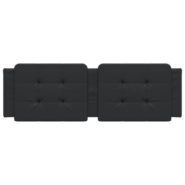 vidaXL Vankúš na čelo postele čierny 152 cm umelá koža – Obrázok 4