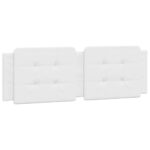 vidaXL Vankúš na čelo postele biely 152 cm umelá koža – Obrázok 2