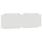 vidaXL Vankúš na čelo postele biely 152 cm umelá koža – Obrázok 6