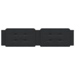 vidaXL Vankúš na čelo postele čierny 193 cm umelá koža – Obrázok 4