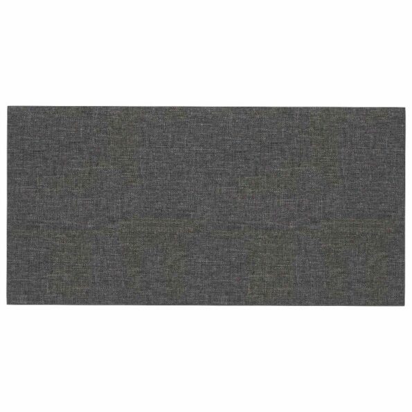 vidaXL Nástenný čelník 12 pcs Tmavo šedá 30 x 15 cm látka – Obrázok 2