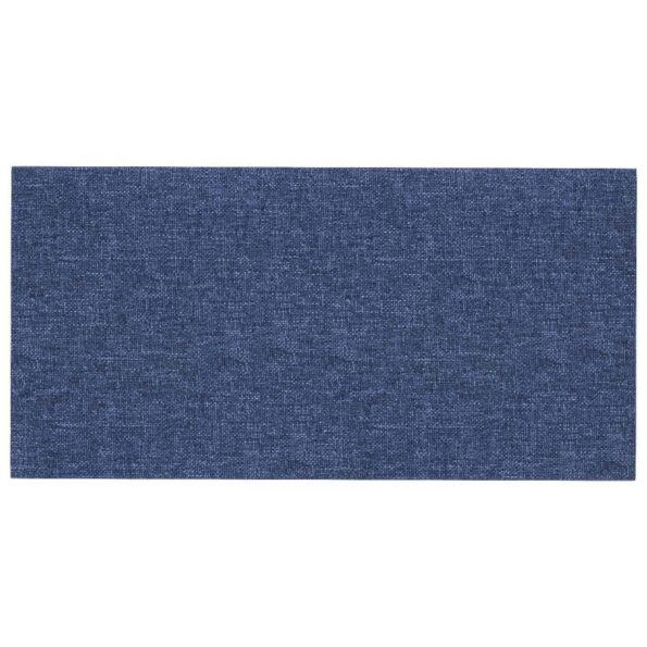 vidaXL Nástenný čelník 12 pcs Modrá 30 x 15 cm látka – Obrázok 2
