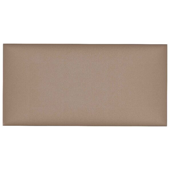 vidaXL Nástenný čelník 12 pcs Kapučínová 30 x 15 cm látka – Obrázok 2