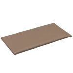 vidaXL Nástenný čelník 12 pcs Kapučínová 30 x 15 cm látka – Obrázok 3